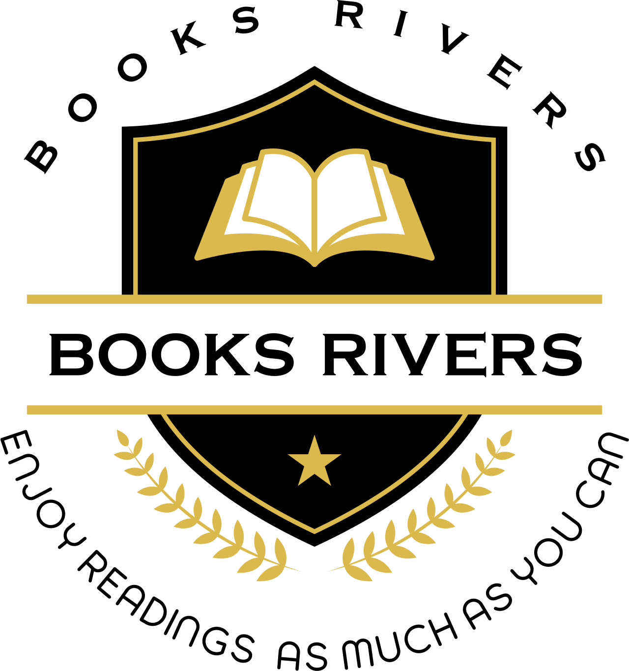 Books rivers Logo